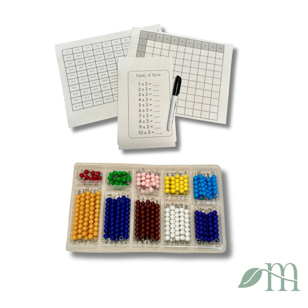 Multiplication Fact Mastery Material Kit