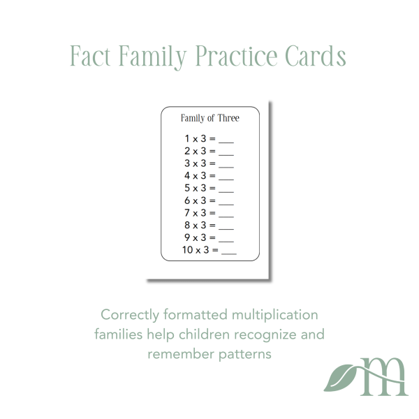 Multiplication Fact Mastery Material Kit - Image 4