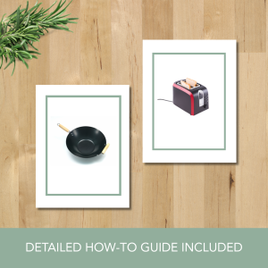Kitchen Vocabulary Cards