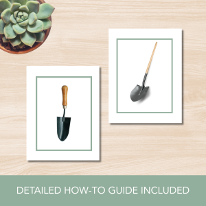 Garden Tools Vocabulary Cards