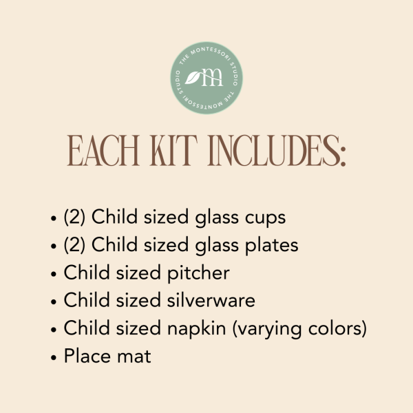 Montessori Meal Time Kit - Image 4